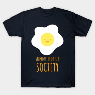 Smiling Sunny Side Up Egg Society T-Shirt